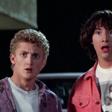 Louis Bluver Outdoor Movies: Bill and Ted's Excellent Adventure
