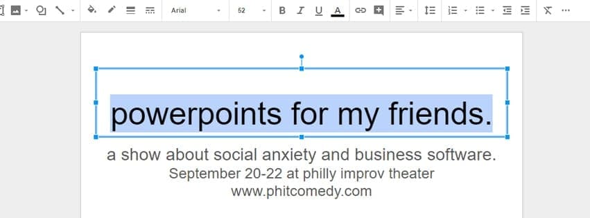 powerpoints for my friends