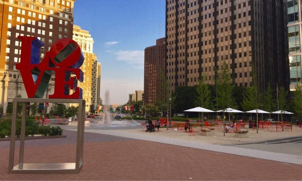 Can You Feel the LOVE Tonight? Fringe Comes to LOVE Park