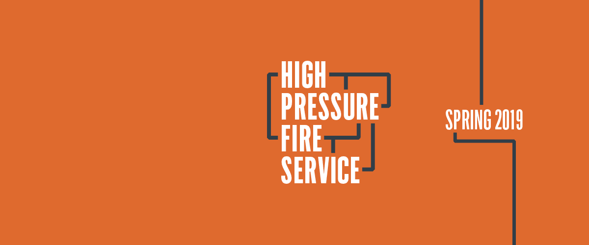 high pressure fire service