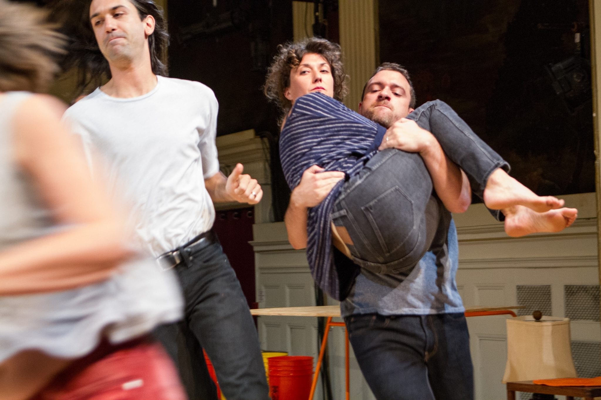 the sincerity project Ben carrying Mel