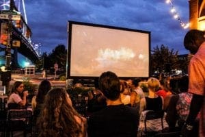 outdoor movie